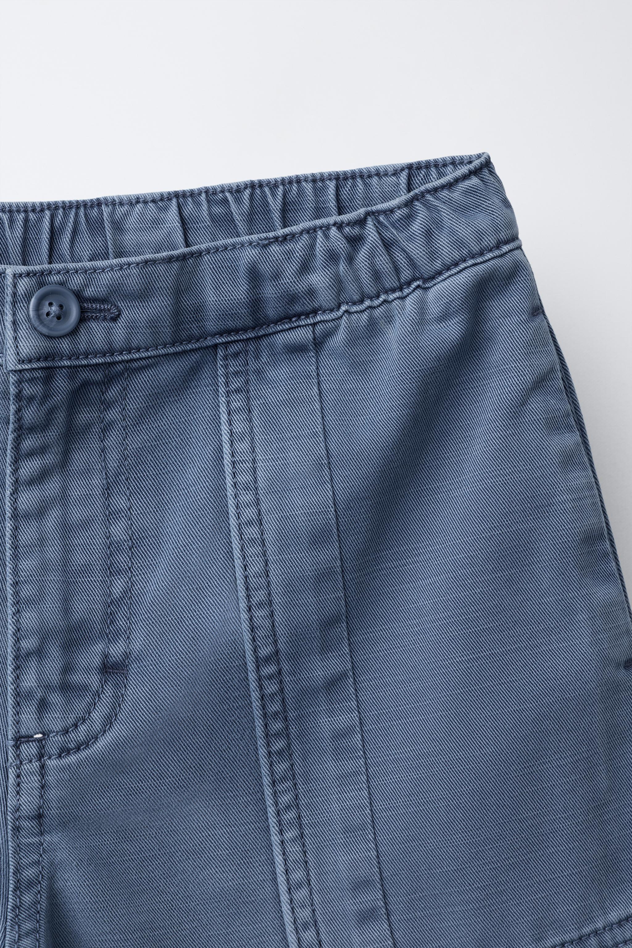 BALLOON PANTS WITH SEAM DETAIL